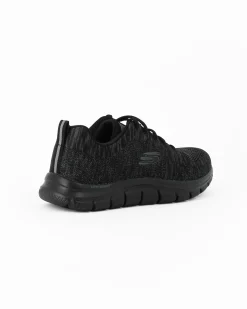 SKECHERS TRACK- FRONT RUBBER - Sneachers da uomo nera