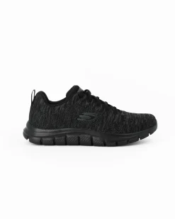 SKECHERS TRACK- FRONT RUBBER - Sneachers da uomo nera