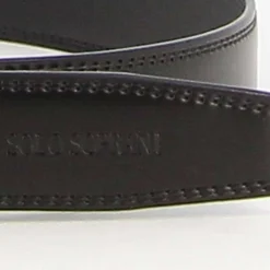 SOLO SOPRANI - Cinta con interno in VERA PELLE e fibbia nickel free