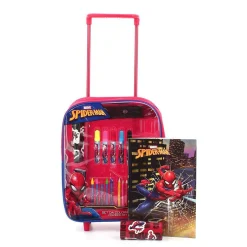 SPIDERMAN - Trolley con colori, album e adesivi