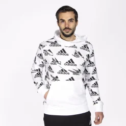 SWEAT C/CAPP.BL HD WHITE