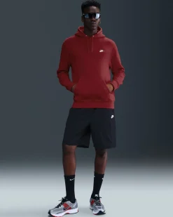 SWEAT C/CAPP.CLUB DARK RED