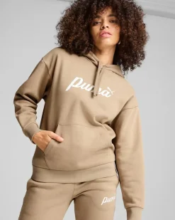 SWEAT C/CAPP.ESS+ SCRIPT HD FL OAK-WHT