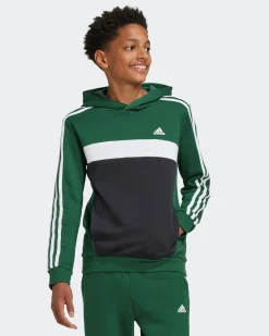 SWEAT C/CAPP.3S TIB FL HD GREEN-BLK-WHT