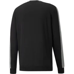 SWEAT ESS+BLOCK CREW TR GREY-BLACK