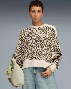SWEAT T7 LEO LUXE AOP OVER-OVERSIZED ALP