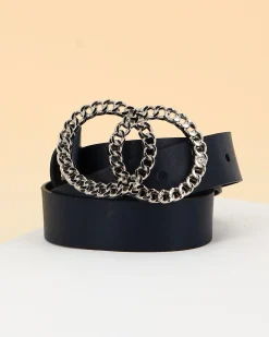 TATOO - Cinta blu in VERA PELLE, MADE IN ITALY
