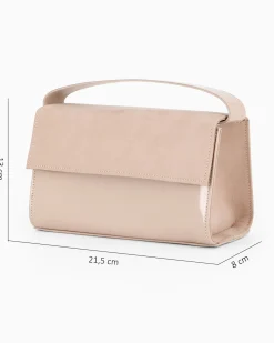 TATOO - MINIBAG NUDE SCAMOSCIATA UN MANICO - 2033