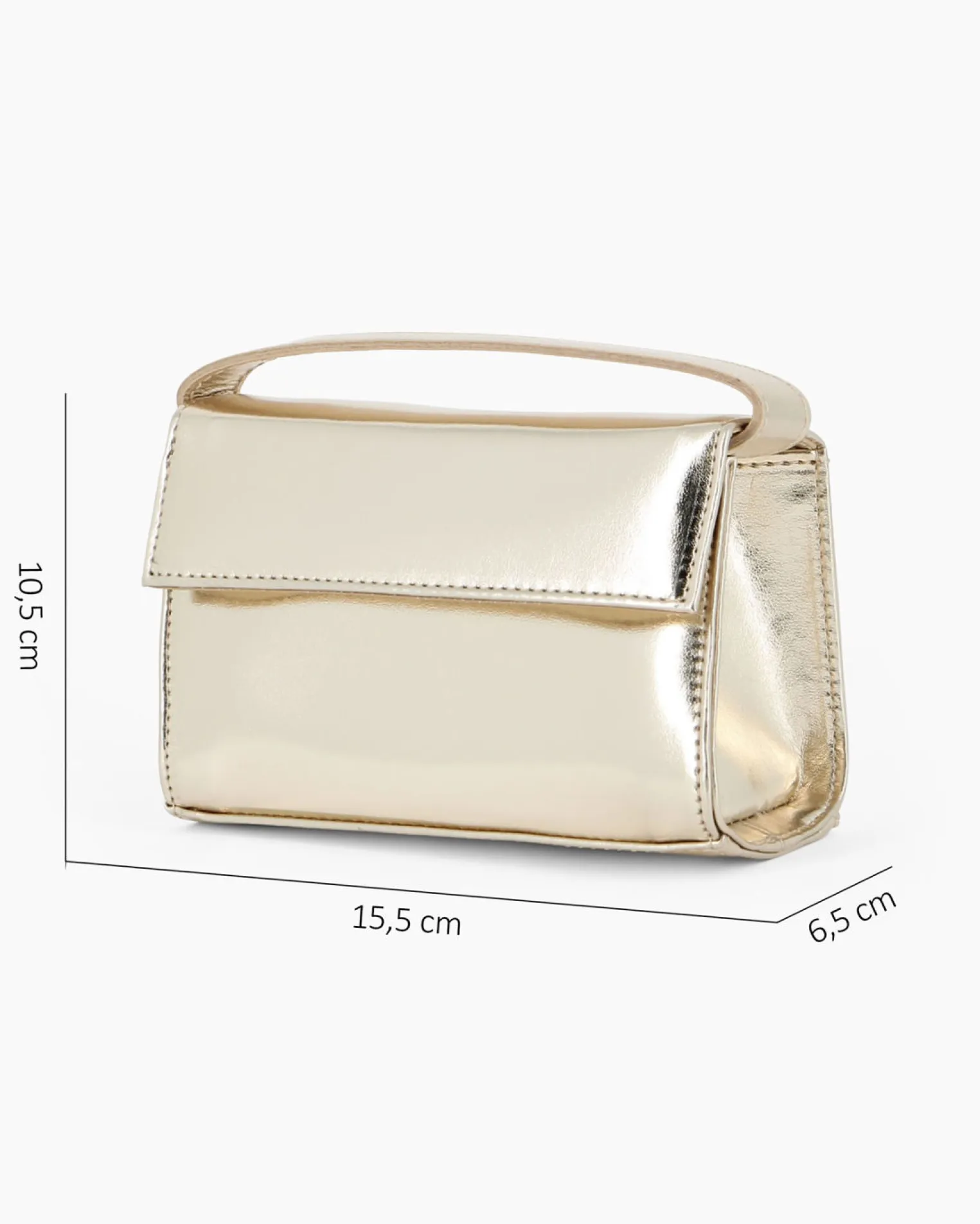 TATOO - Mnibag platino laminato un manico - 2034