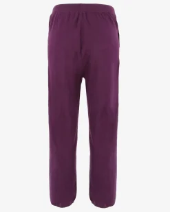 TATOO - PANTALONE PALAZZO IN MAGLIA VIOLA DA DONNA