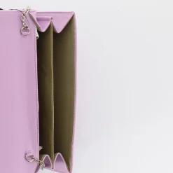 TATOO - Pochette rettangolare con patta, MADE IN ITALY