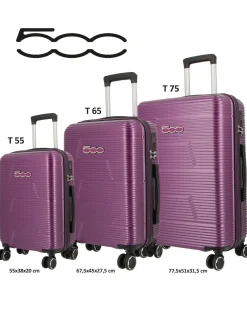 TROLLEY ABS 4DOPPIE RUOTE RIGHE ORIZZ.