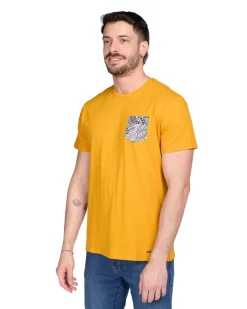 TSHIRT MANICA CORTA FIAMMATA C/TASCHINO