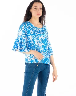 TSHIRT MANICA 3/4 VISCOSA