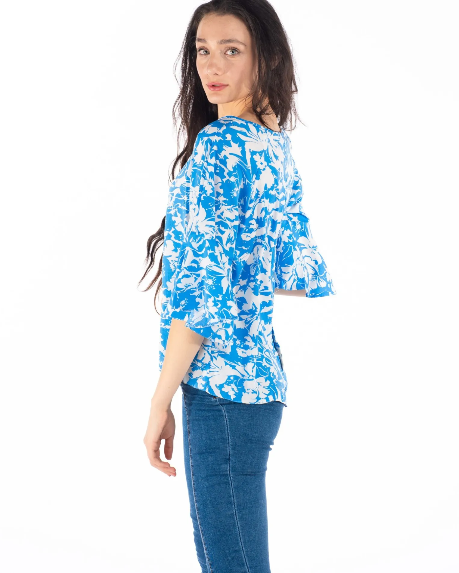 TSHIRT MANICA 3/4 VISCOSA