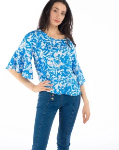 TSHIRT MANICA 3/4 VISCOSA