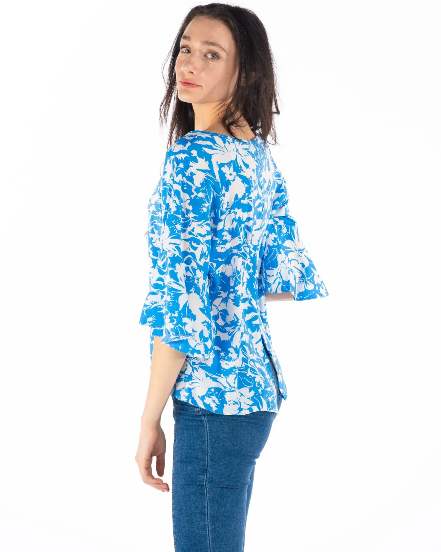 TSHIRT MANICA 3/4 VISCOSA
