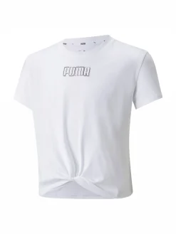 T-SHIRT MM ALPHA KNOTTED TEE WHITE