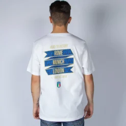 T-SHIRT MM FIGC BLANK ITALIA WINNER WHT