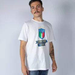 T-SHIRT MM FIGC BLANK ITALIA WINNER WHT