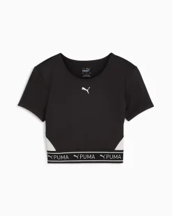 T-SHIRT MM STRONG BABY TEE BLACK