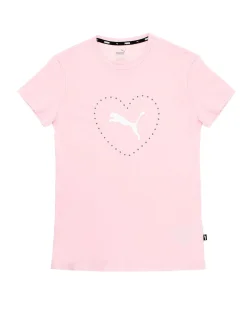 T-SHIRT MM VALENTINE?S DAY GRAPHIC PINK