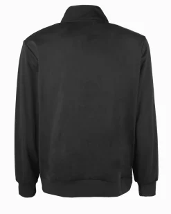 UMBRO - Tuta full zip nera acetata