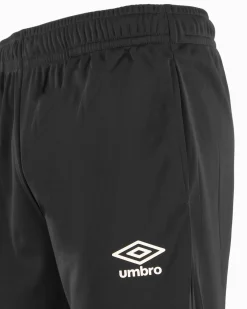 UMBRO - Tuta full zip rossa e nera acetata