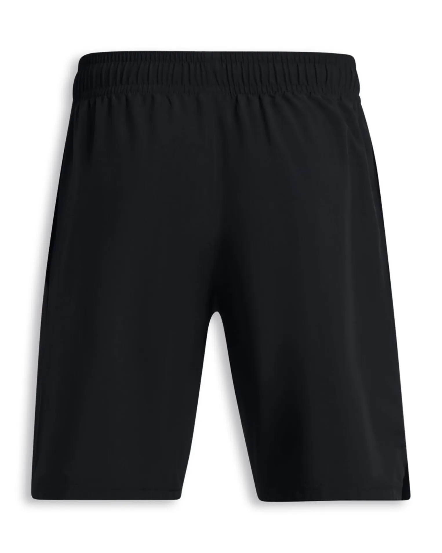 UNDER ARMOUR - SHORT WOVEN WDMK NERO CON DETTAGLI BIANCHI DA UOMO, 1383356_0001