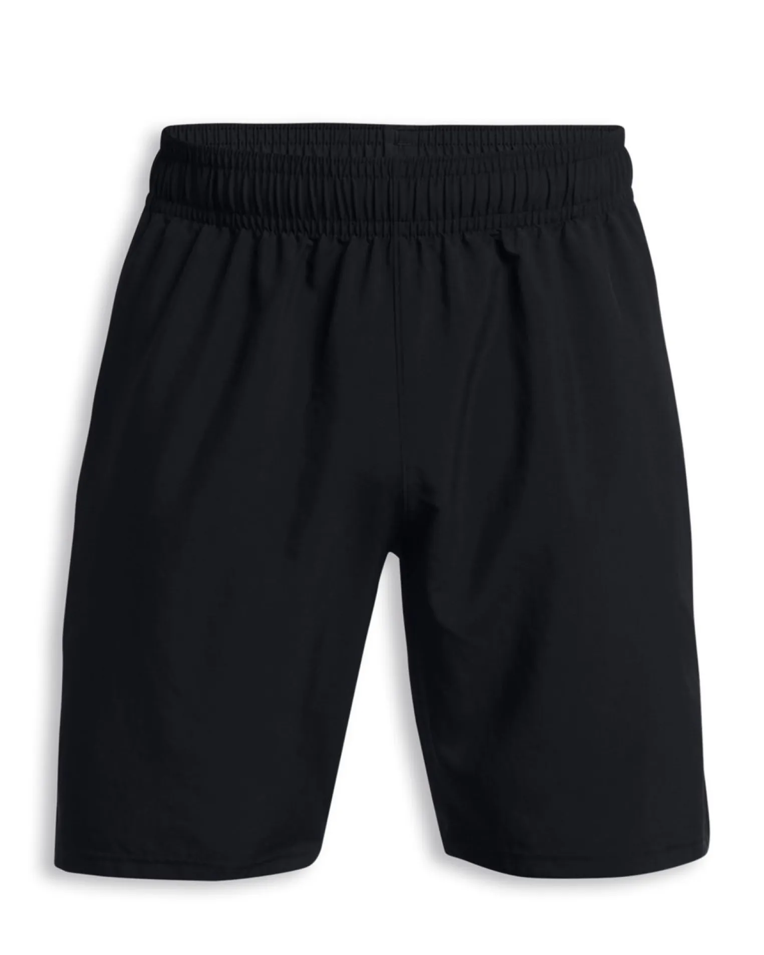 UNDER ARMOUR - SHORT WOVEN WDMK NERO CON DETTAGLI BIANCHI DA UOMO, 1383356_0001