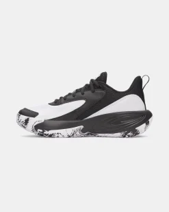 UNDER ARMOUR - SNEAKERS JUNIOR LOCKDOWN 8 GS NERE E BIANCHE DAL 35.5 AL 40, 6009398_0001