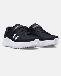 UNDER ARMOUR - SNEAKERS KIDS SURGE 4 PS NERE DAL 28 AL 35, 3027104_0001
