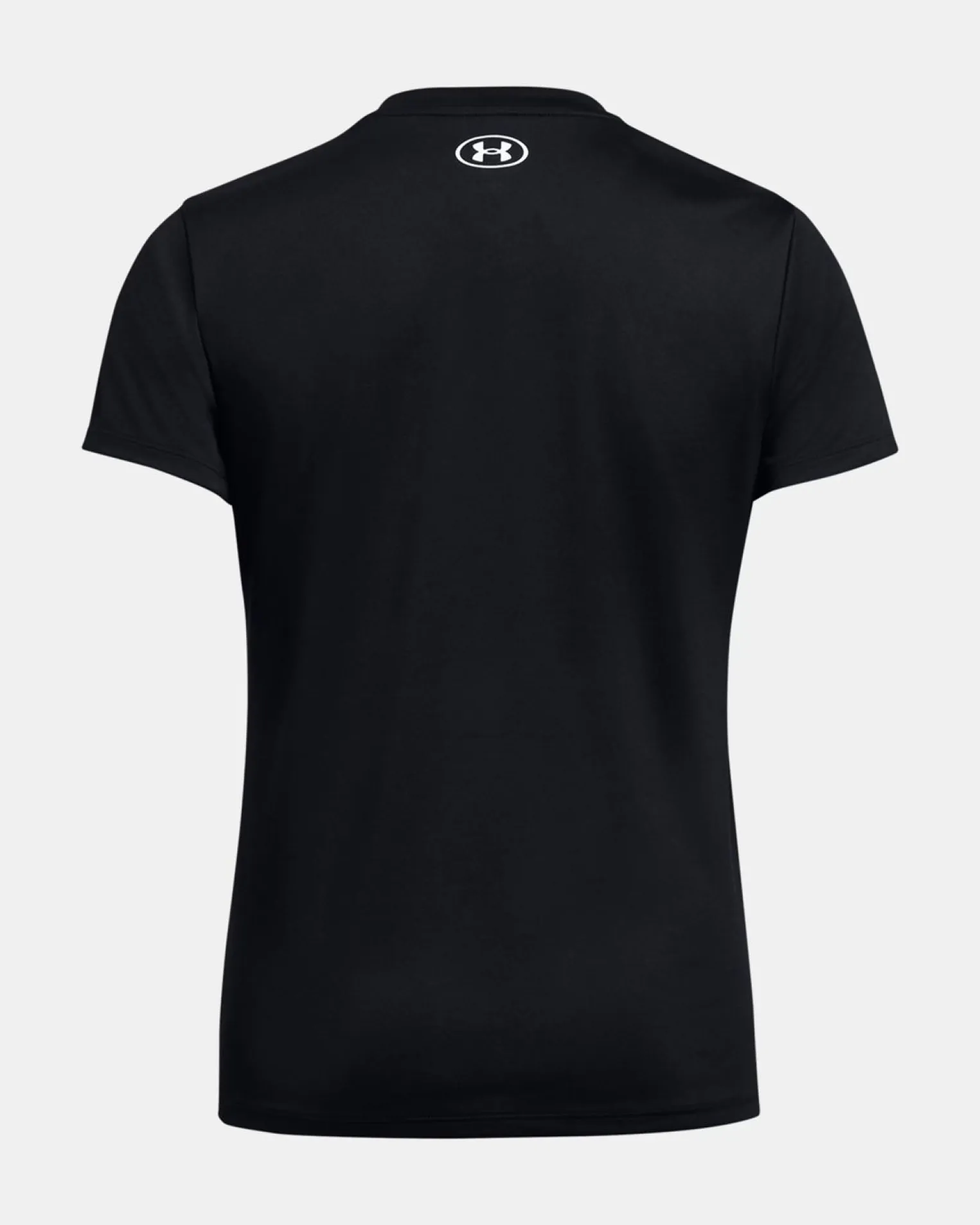 UNDER ARMOUR -T-SHIRT MEZZA MANICA TECH SSC - SOLID NERA DA DONNA, 1384231_0001