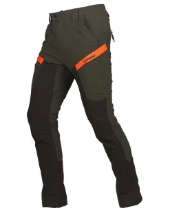 UNIVERS - Pantalone caccia Riva verde/arancio da uomo - 92679392