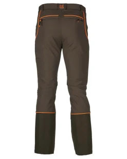 UNIVERS - Pantalone Lucania verde/arancio da uomo - 92711392