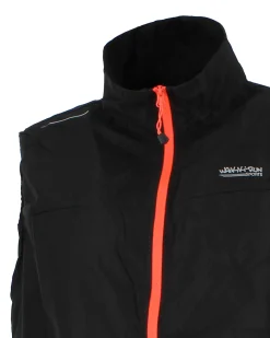 WAIKIKI RUN - GILET ANTIVENTO RUNNING DA UOMO NERO ZOILO - AU01901_A7250