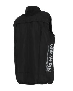 WAIKIKI RUN - GILET ANTIVENTO RUNNING DA UOMO NERO ZOILO - AU01901_A7250