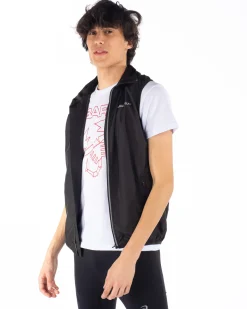 WAIKIKI RUN - GILET RUNNING RICCARDO BLACK