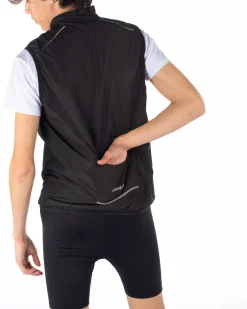 WAIKIKI RUN - GILET RUNNING RICCARDO BLACK