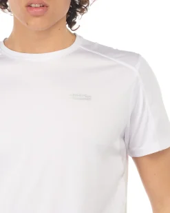 WAIKIKI RUN - T shirt da running bianca in meh traspirante