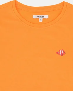 WAIKIKI RUN -T-SHIRT JUNIOR ( 6-13 ANNI) ARANCIONE CON DETTAGLIO GRAFICO, PARANZA