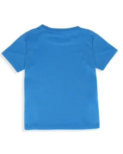 WAIKIKI RUN - T SHIRT MEZZA MANICA JUNIOR ( 4-13 ANNI) BLU ELETTRICO , CAROTA
