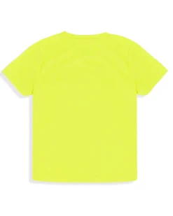 WAIKIKI RUN - T SHIRT MEZZA MANICA JUNIOR ( 4-13 ANNI) GIALLO FLUO , CAROTA