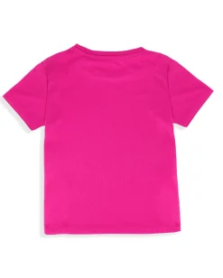 WAIKIKI RUN - T SHIRT MEZZA MANICA JUNIOR ( 4-13 ANNI) FUXIA FLUO , CAROTA