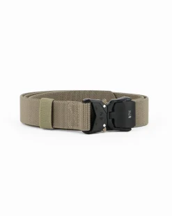 WAMPUM - Cintura tattica elasticizzata beige da uomo con scatola