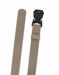 WAMPUM - Cintura tattica elasticizzata beige da uomo con scatola