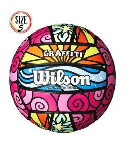 WILSON- PALLONE BEACH VOLLEY GRAFFITI VB MULTICOLOR MISURA 5, WTH4634XB