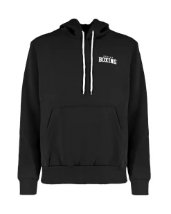 XTREME BOXING - FELPA CON CAPPUCCIO NERA DA UOMO