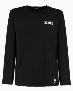 XTREME BOXING - TSHIRT MANICA LUNGA NERA DA UOMO