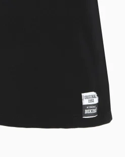 XTREME BOXING - TSHIRT NERA DA DONNA CON LOGO GLITTER